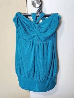 Junior Teen Strap Tube Top w/ Neck Tie - Misope Brand - No Tag Fits Like Medium